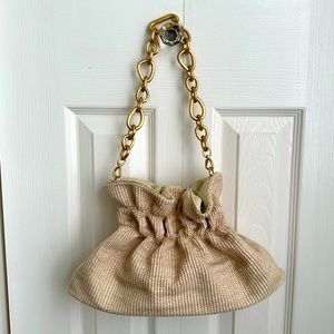 Cult Gaia Bara Chain Shoulder Bag - Cream